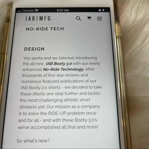 IAB MFG 3-inch no-ride athletic booty shorts hidden inside pocket XS - Picture 8 of 9